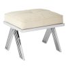 FURNITURE Fifty Five South Seating | Piermount Stool With Cream Textured Seat