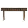 FURNITURE Fifty Five South Console Tables | Lucca Oak Wood Console Table