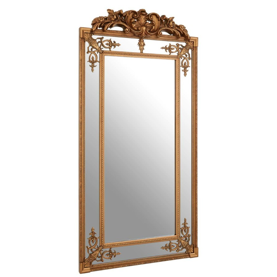 Bathe and Utility Fifty Five South Mirrors | Bevelled Mirror With Gold Finish