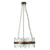 Accessories Fifty Five South Chandeliers | Acrylic Chandelier With Copper Band