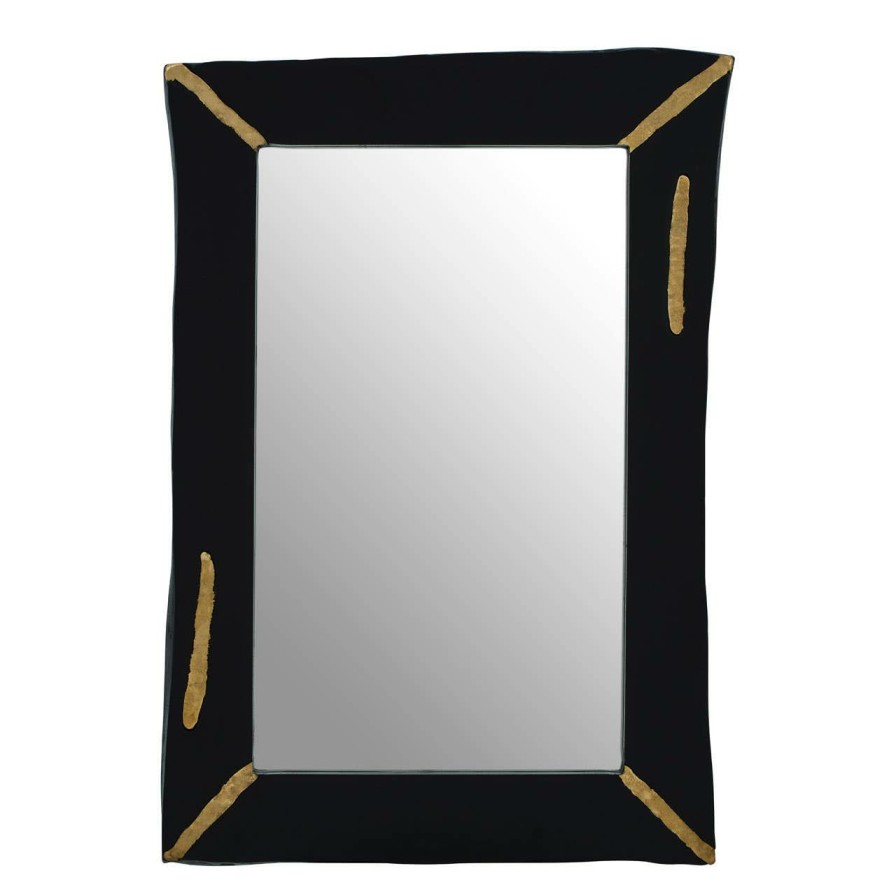 Bathe and Utility Fifty Five South Mirrors | Asamra Black Wall Mirror