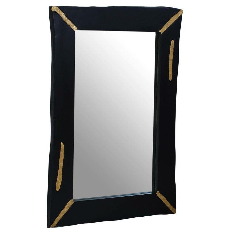 Bathe and Utility Fifty Five South Mirrors | Asamra Black Wall Mirror