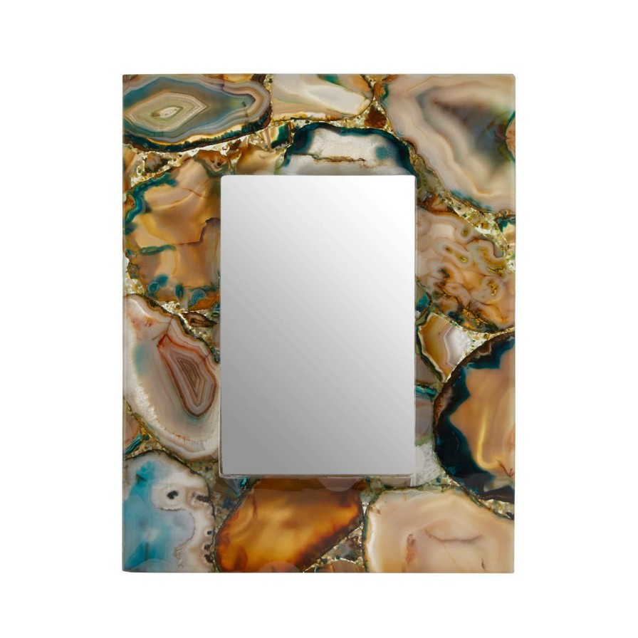 Accessories Fifty Five South Photo Frames | Bowerbird Small Green Agate Photo Frame