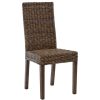 FURNITURE Premier Seating | Maka Brown Natural Rattan Dining Chair