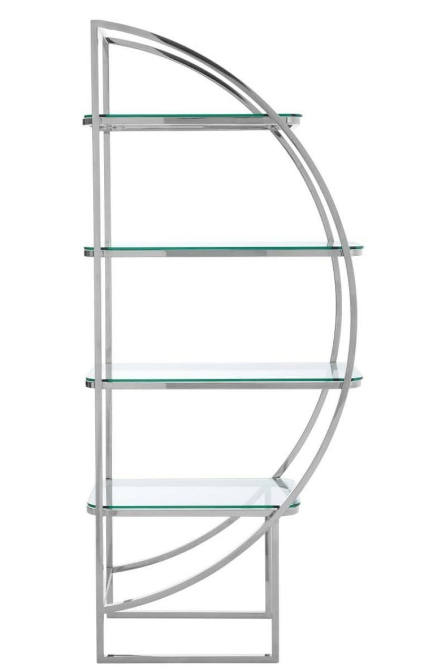 FURNITURE Fifty Five South Storage | Vogue 4 Tier Right Side Shelf Unit