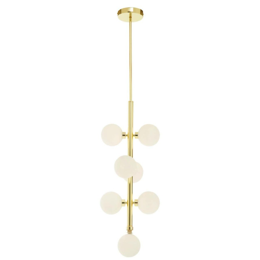 Accessories Fifty Five South Light and Ceiling Shades | Trieste Seven Bulb Pendant Light