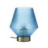 Accessories Fifty Five South Table Lamps | Noble Blue Glass Table Lamp