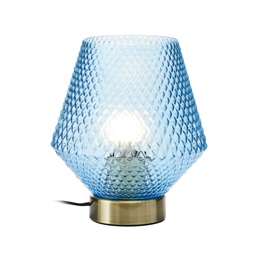 Accessories Fifty Five South Table Lamps | Noble Blue Glass Table Lamp