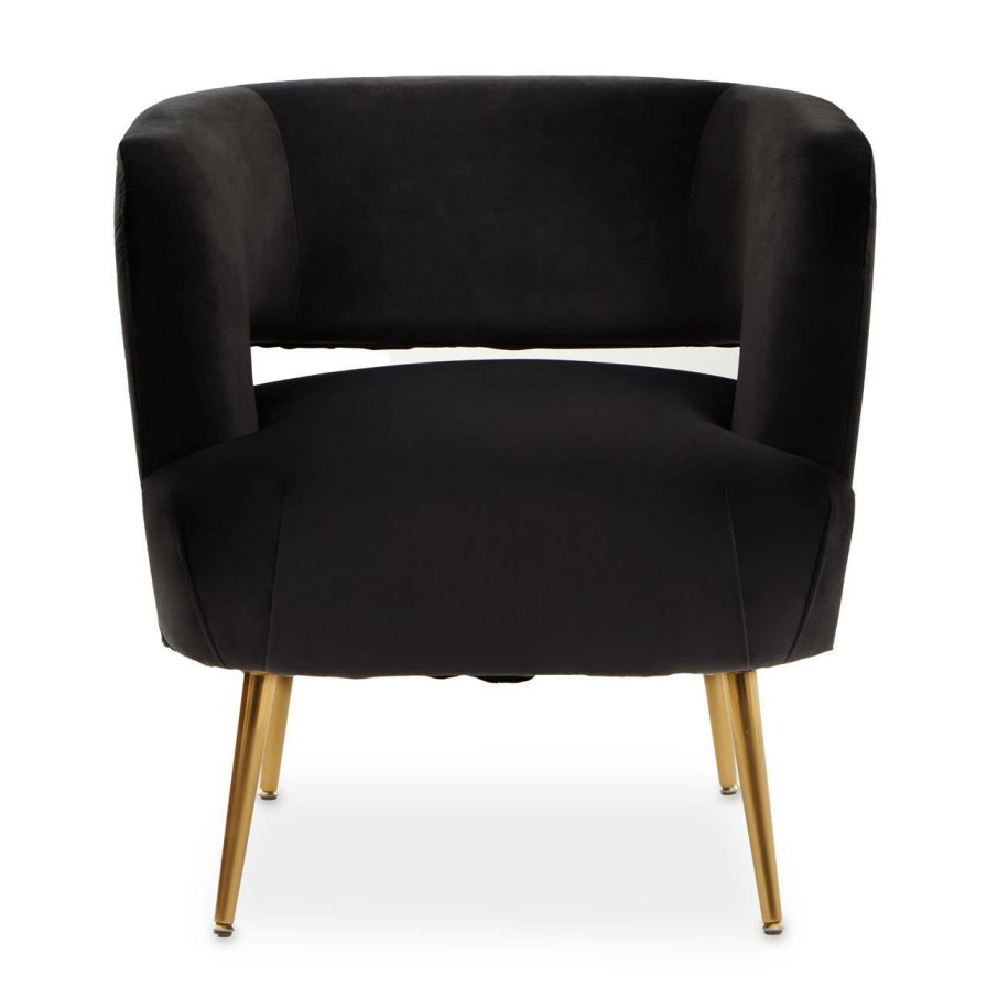 FURNITURE Premier Seating | Larissa Black Chair