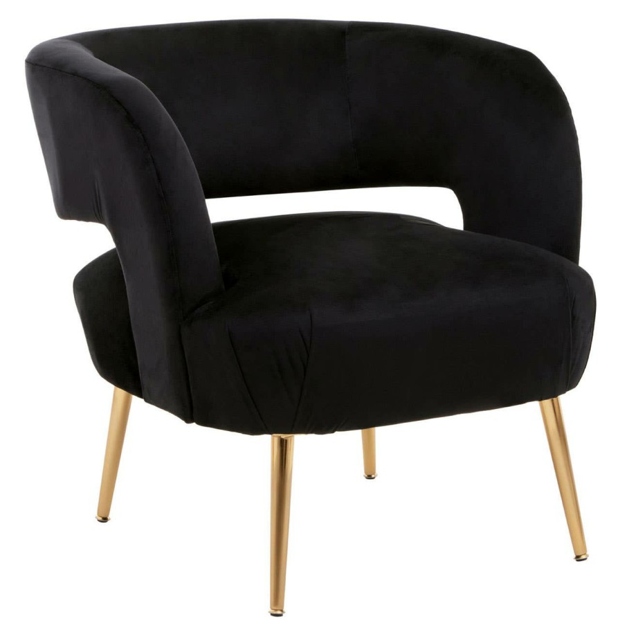 FURNITURE Premier Seating | Larissa Black Chair