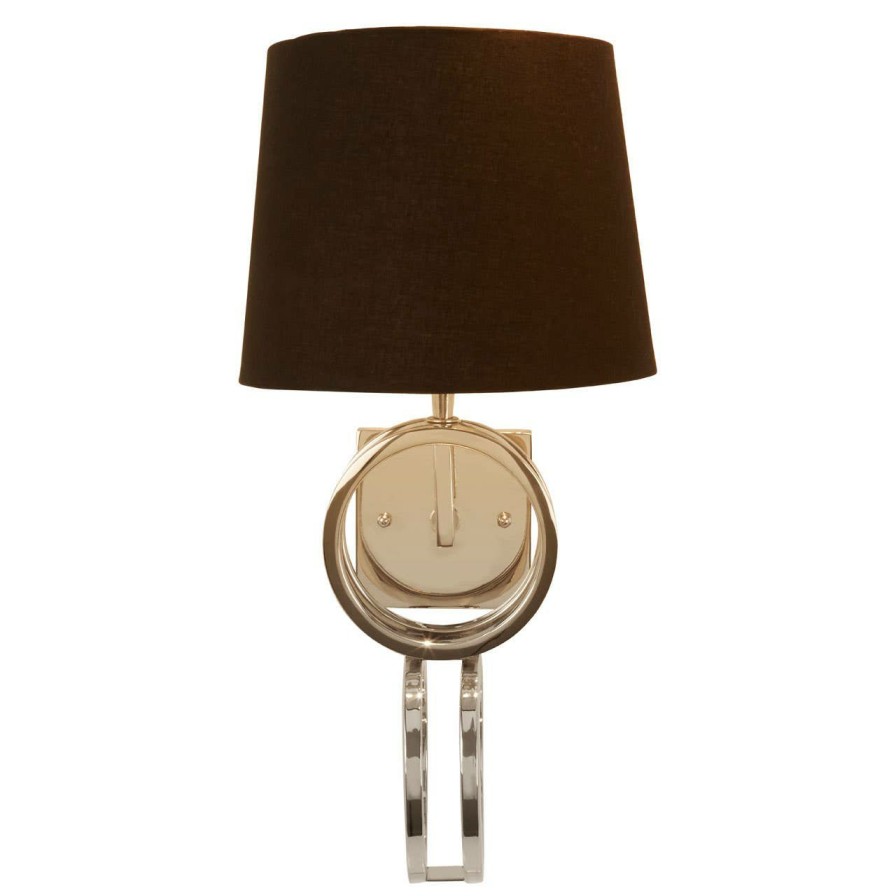 Accessories Fifty Five South Wall Lights | Skye Wall Lamp With Asymmetric Ring Base