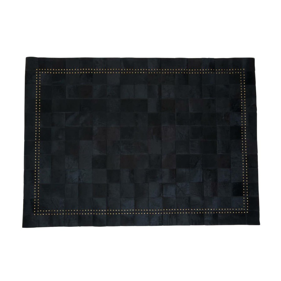 Accessories Fifty Five South Rugs | Safira Small Rug With Stud Detail