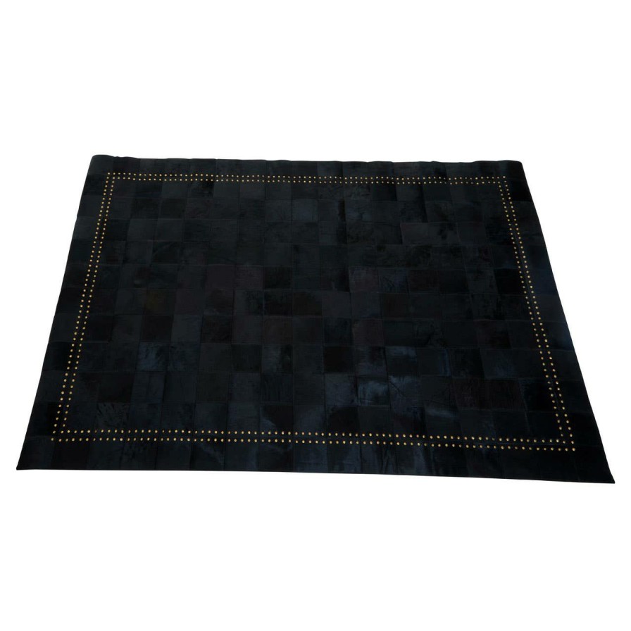 Accessories Fifty Five South Rugs | Safira Small Rug With Stud Detail