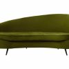 FURNITURE Premier Seating | Hasina Three Seat Olive Velvet Sofa