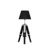 Accessories Premier Table Lamps | Jasper Black Feature Tripod Base Lamp