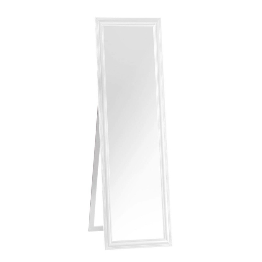 Bathe and Utility Premier Mirrors | Urban White Floor Standing Mirror