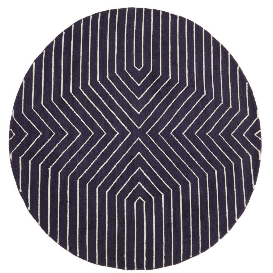 Accessories Bosie Rugs | Bosie Moyo Blue And White Rug