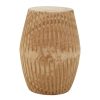 FURNITURE Fifty Five South Side Tables | Arlo Natural Engraved Side Table