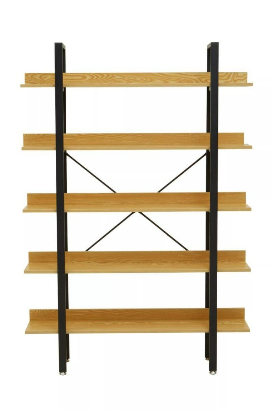 FURNITURE Premier Shelving | Laxton 5 Tier Light Yellow Shelf Unit