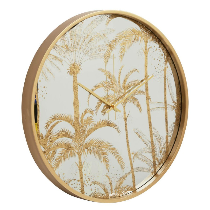 Accessories Premier Wall Clocks | Celina Botanical Wall Clock