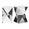 Accessories Fifty Five South Bookends | Carrie Set Of 2 Crystal Bookends