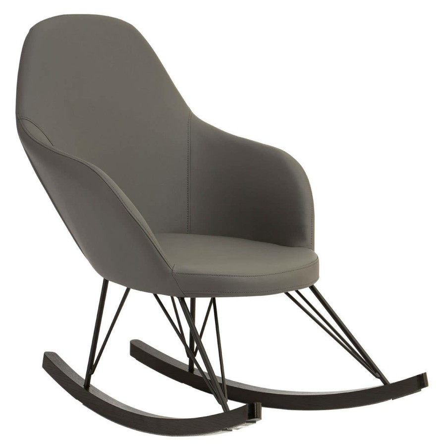 FURNITURE Premier Rocking Chairs | Kolding Dark Grey Chair