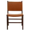 FURNITURE Fifty Five South Armchairs | Inca Antique Brown Leather Chair