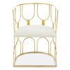 FURNITURE Fifty Five South Seating | Azalea Natural And Gold Finish Chair