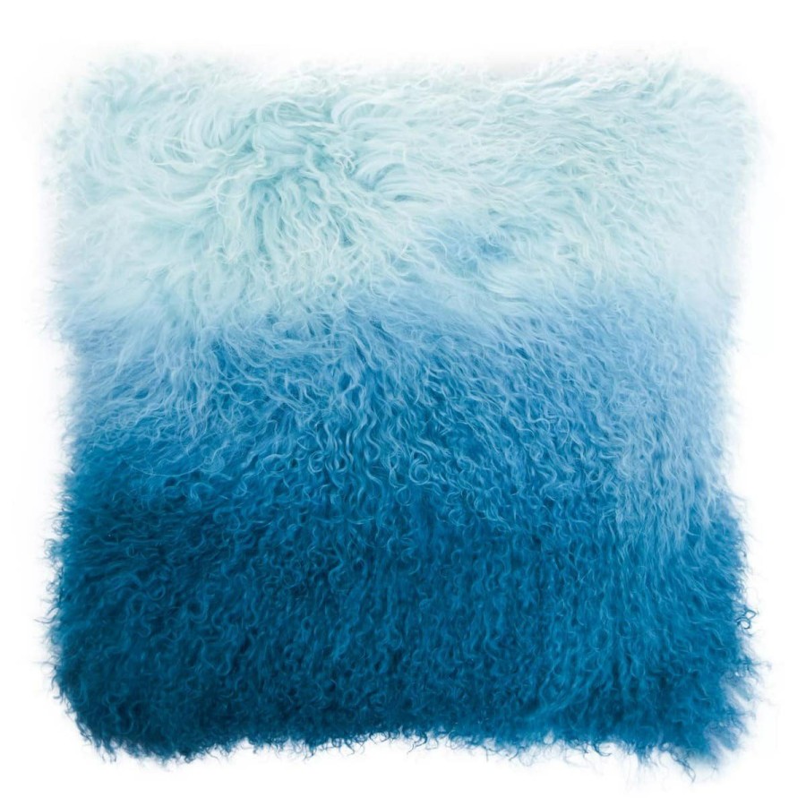 Accessories Bosie Cushions | Bosie Blue Ombre Fur Cushion