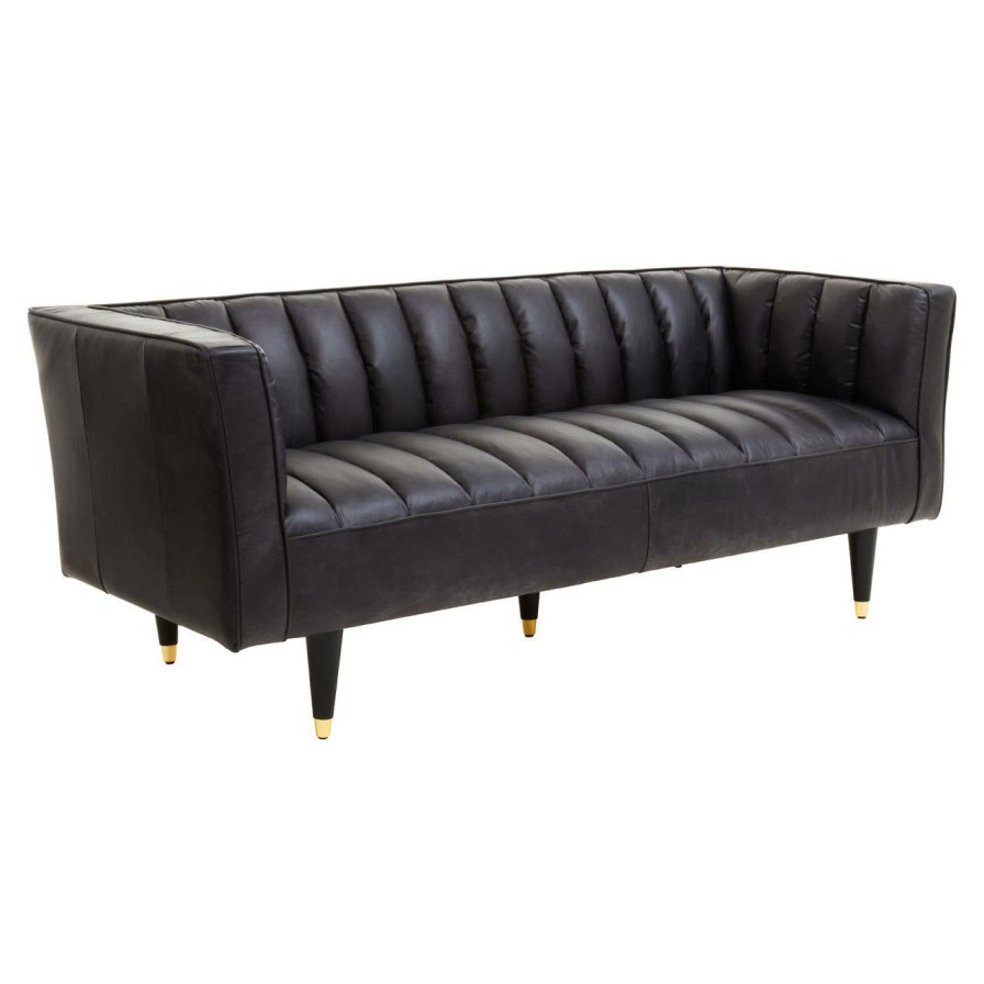 FURNITURE Fifty Five South Seating | King Three Seater Sofa With Flared Arms