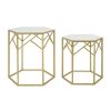 FURNITURE Premier Side Tables | Avantis Set Of 2 Hexagonal Side Tables