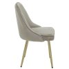 FURNITURE Premier Seating | Demi Mink Velvet Dining Chair