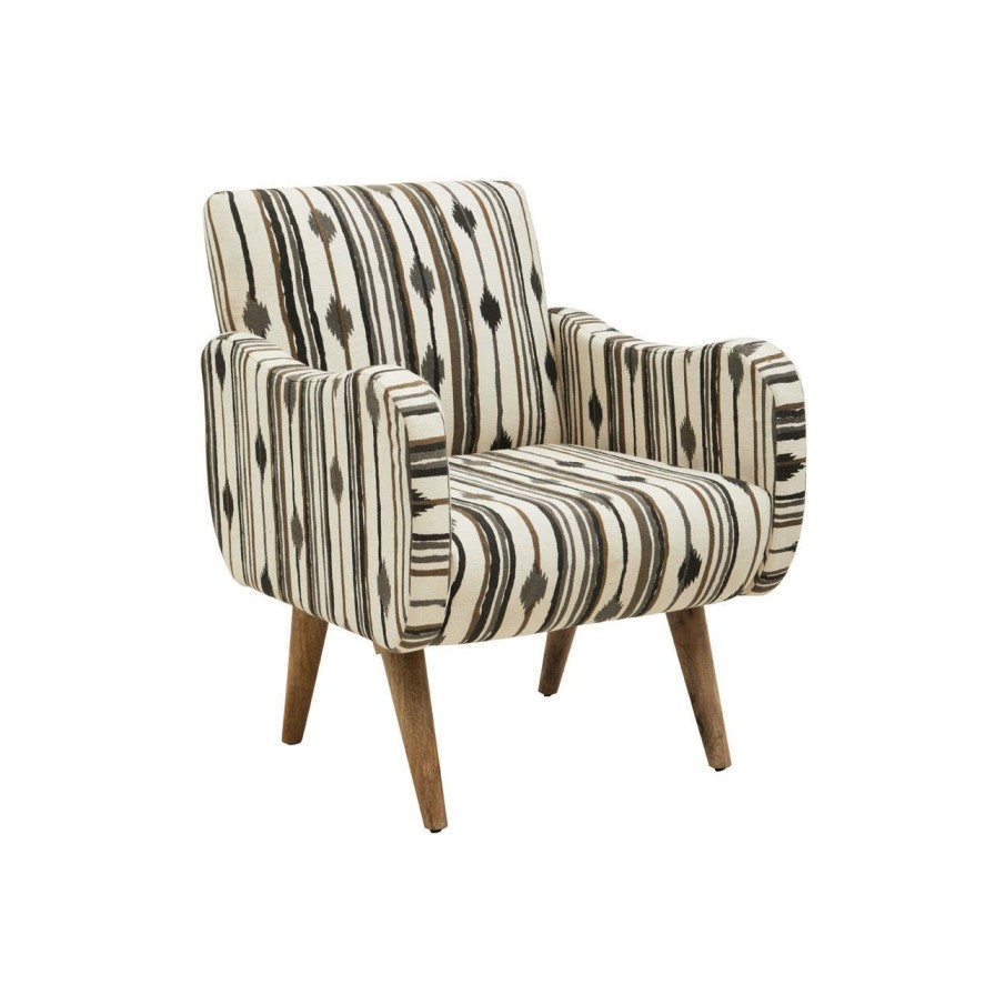 FURNITURE Fifty Five South Armchairs | Cefena Armchair With Straight Arms