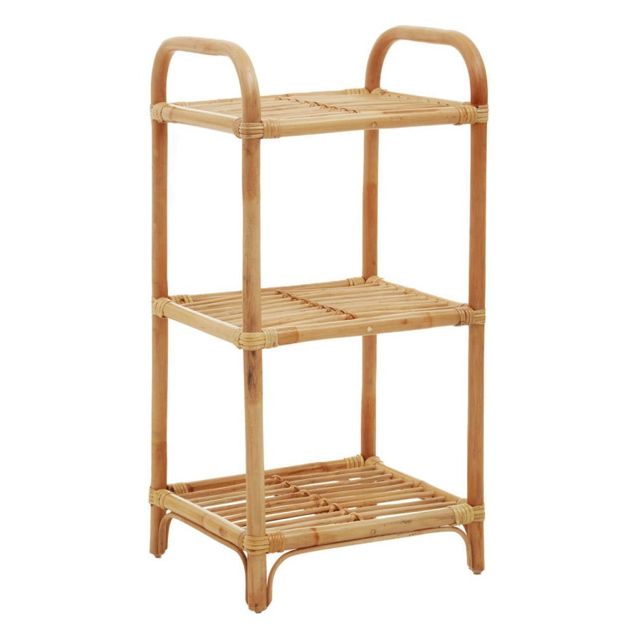 FURNITURE Premier Shelving | Mataram Natural Rattan Shelf Unit