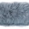 Accessories Bosie Cushions | Bosie Large Grey Mongolian Lamb Fur Cushion