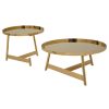 FURNITURE Fifty Five South Side Tables | Alvaro Set Of 2 Round Tables