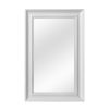 Bathe and Utility Premier Mirrors | Urban Matt White Finish Wall Mirror