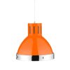 Accessories Premier Decorative Lights | Orange And Chrome Pendant Light