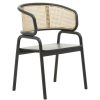 FURNITURE Fifty Five South Seating | Corso Cane Rattan And Black Chair