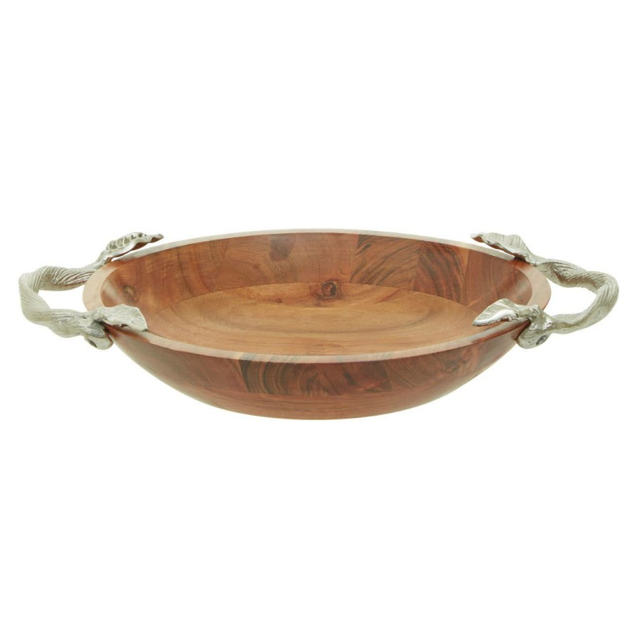 Kitchen and Dining Premier Serveware | Vine Acacia Wood Bowl