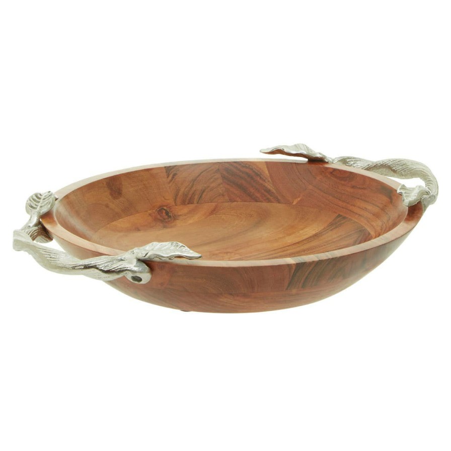 Kitchen and Dining Premier Serveware | Vine Acacia Wood Bowl