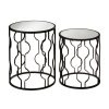 FURNITURE Premier Side Tables | Avantis Set Of 2 Table With Undulating Frames