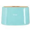 Kitchen and Dining Premier Bread Bins | Fletcher Blue Ceramic Bread Crock