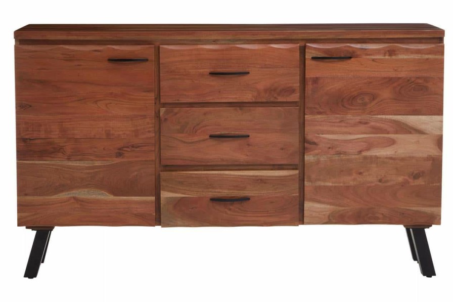 FURNITURE Fifty Five South Storage | Nashik Large Acacia Sideboard