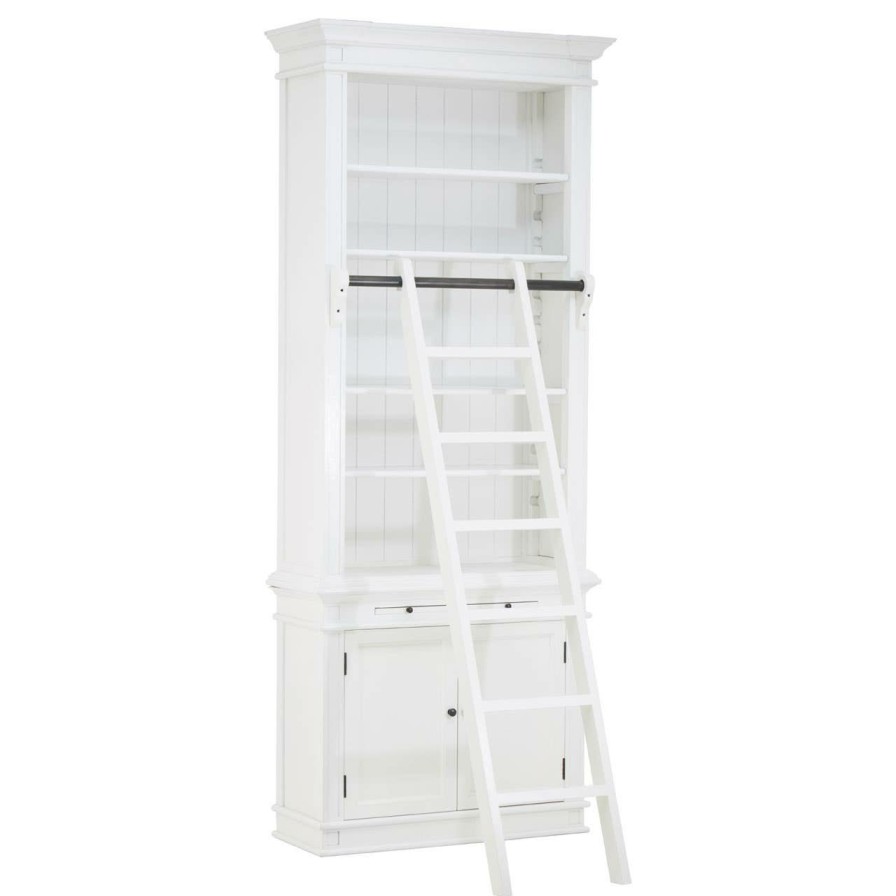 FURNITURE Fifty Five South Cabinets | Dayak White Shelf Unit