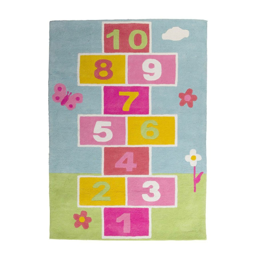 Accessories Premier Kids Textiles | Kids Hopscotch Rug