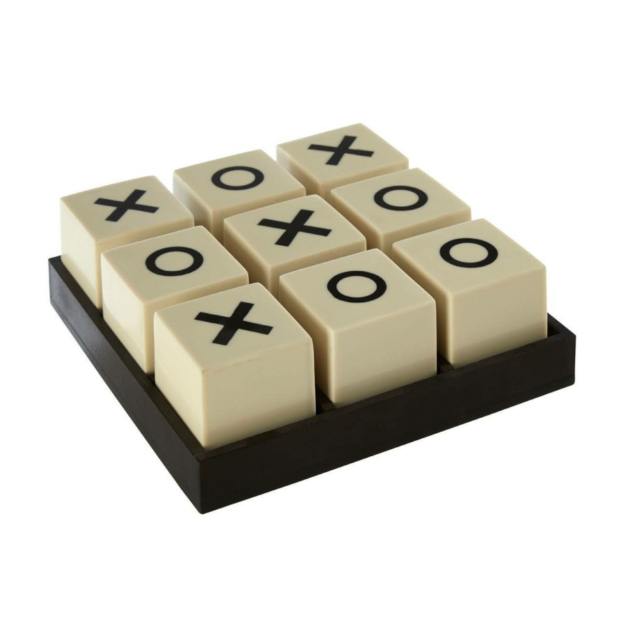 Accessories Fifty Five South Games | Churchill White Noughts And Crosses Game