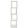 FURNITURE Premier Storage | Maze 4 Tier White Gloss Shelf Unit