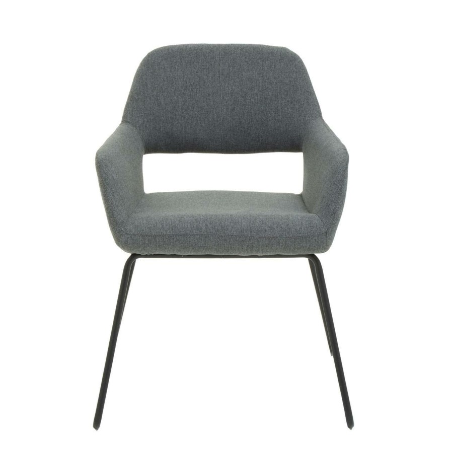 FURNITURE Premier Seating | Stockholm Grey Fabric Dining Chair