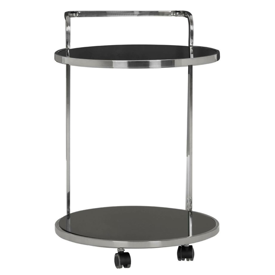 FURNITURE Fifty Five South Bar Carts and Trolleys | Ackley2 Tier Drinks Trolley